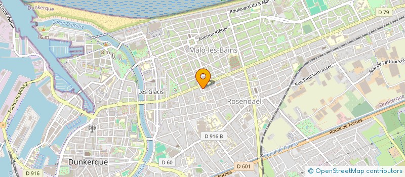 localisation de l'entreprise MONSIEUR DJONATHANN CHARLES à DUNKERQUE
