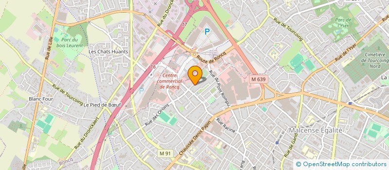 localisation de l'entreprise MONSIEUR DJORDAN DE ARAUJO  TOURCOING