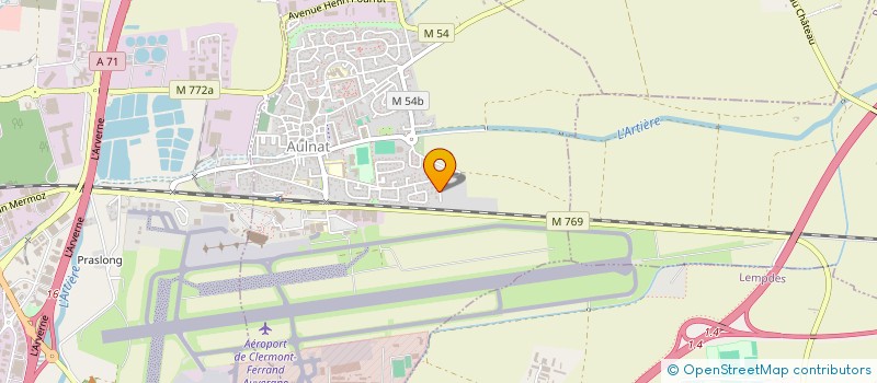 localisation de l'entreprise MONSIEUR DJORDAN PERRUS  AULNAT