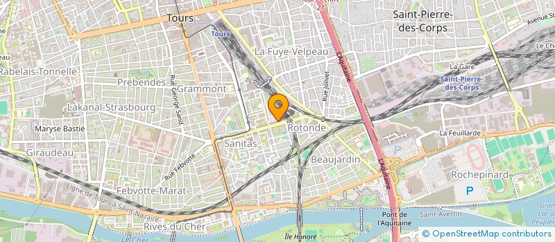 localisation de l'entreprise MONSIEUR DJORO ZEZE  TOURS