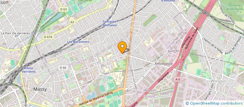 localisation de l'entreprise MONSIEUR DJOSER NDAO  PARIS