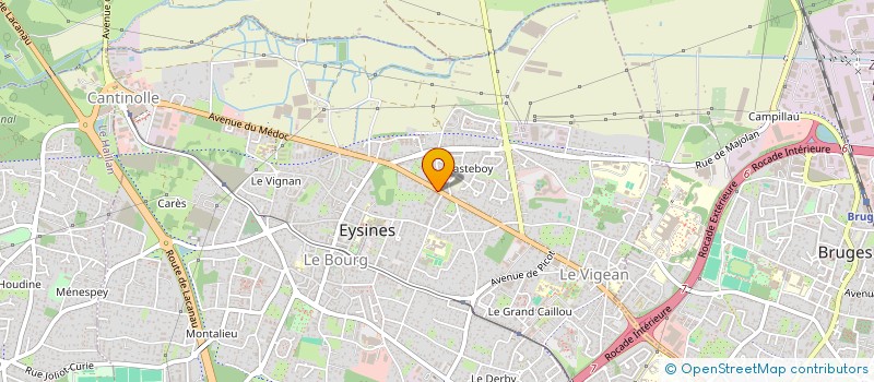 localisation de l'entreprise MONSIEUR DJOTHI LANGEVILLIER  EYSINES