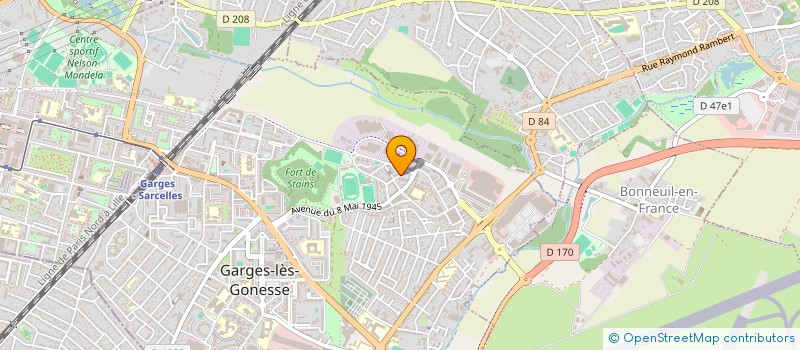 localisation de l'entreprise MONSIEUR DJOTIGUY KOULIBALY  GARGES-LES-GONESSE