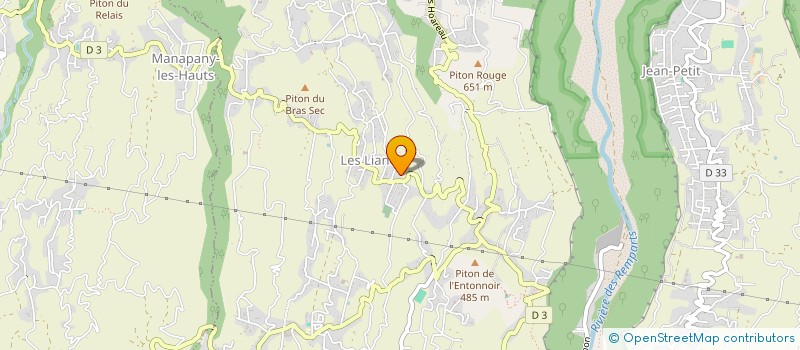 localisation de l'entreprise MONSIEUR DJOUNED SUF  SAINT-JOSEPH