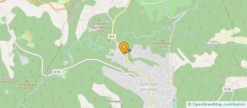 localisation de l'entreprise MONSIEUR DJOUNEYD BASSOUR à SAINT-PAUL-EN-FORET