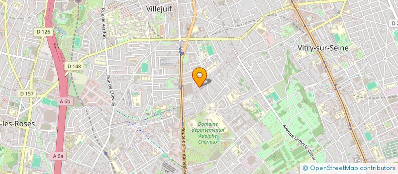 localisation de l'entreprise MONSIEUR DJOUNOUROU NIMAGA à VILLEJUIF