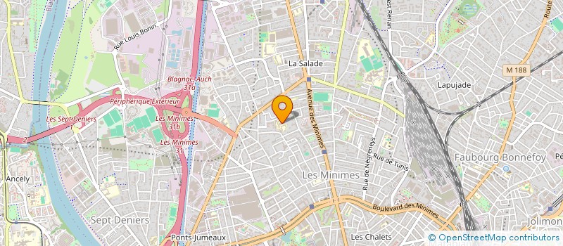 localisation de l'entreprise MONSIEUR DJOVANNY DESRUISSEAUX à TOULOUSE