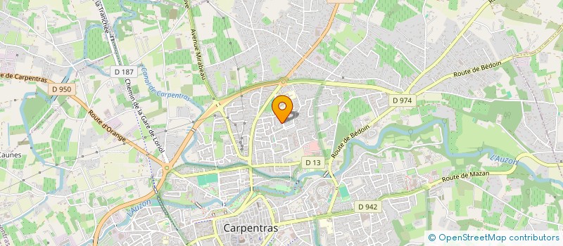 localisation de l'entreprise MONSIEUR DJULIANO STANKOVIC à CARPENTRAS