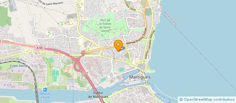 localisation de l'entreprise MONSIEUR DJYNO DORVEAUX  MARTIGUES