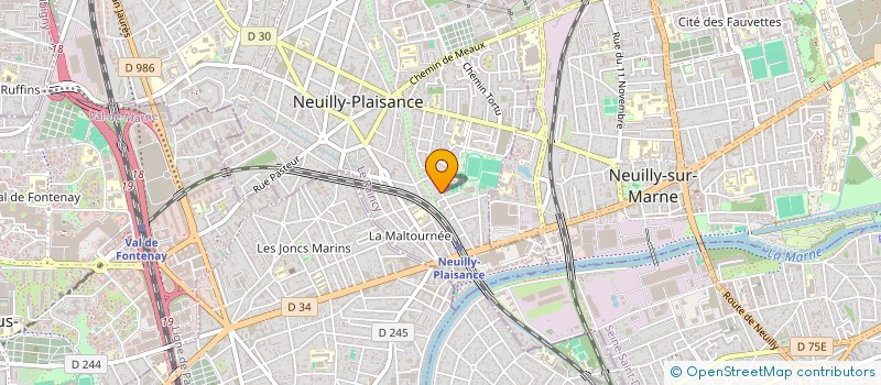 localisation de l'entreprise MONSIEUR DMITRI BERCEA  NEUILLY-PLAISANCE