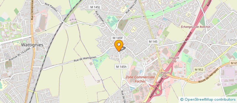 localisation de l'entreprise MONSIEUR DMITRI DANILOU à FACHES-THUMESNIL