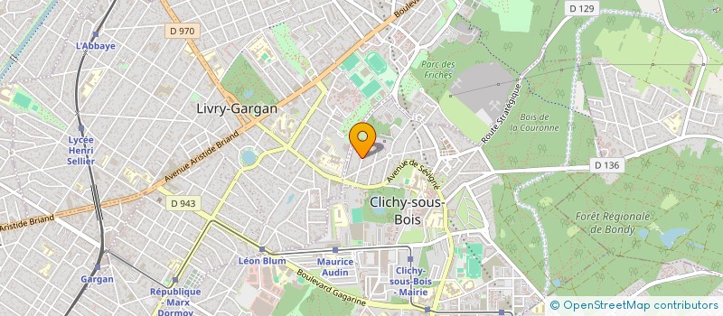 localisation de l'entreprise MONSIEUR DMITRI ESANU à CLICHY-SOUS-BOIS