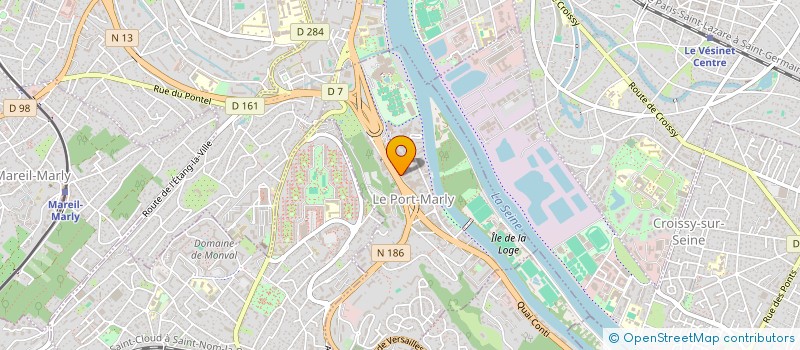 localisation de l'entreprise MONSIEUR DMITRI ESIPCIUC  LE PORT-MARLY