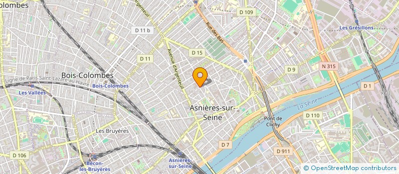 localisation de l'entreprise MONSIEUR DMITRI SAVOSTIANOFF à ASNIERES-SUR-SEINE