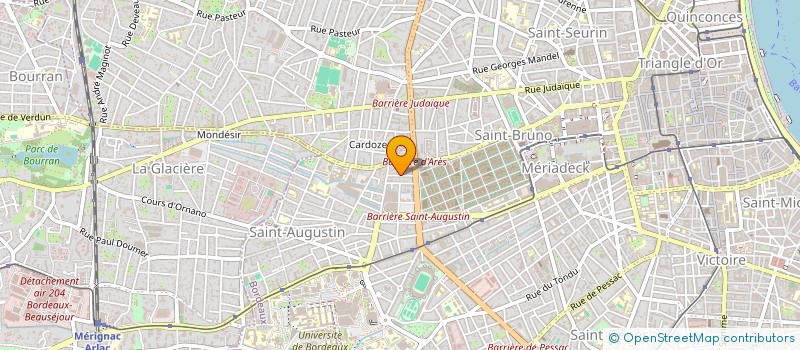 localisation de l'entreprise MONSIEUR DMITRI TIMONINE  BORDEAUX