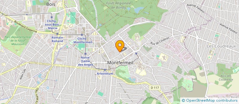 localisation de l'entreprise MONSIEUR DMITRII GUBCEAC à MONTFERMEIL