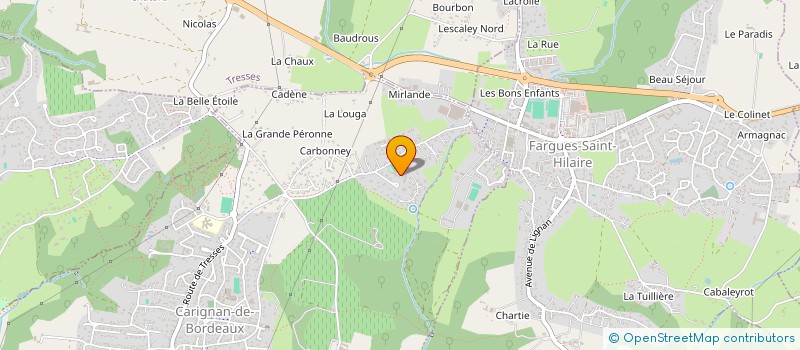 localisation de l'entreprise MONSIEUR DMITRII HRISTAFOROV  CARIGNAN-DE-BORDEAUX