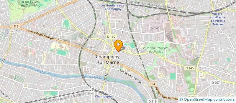 localisation de l'entreprise MONSIEUR DMITRII MINCIUC à CHAMPIGNY-SUR-MARNE