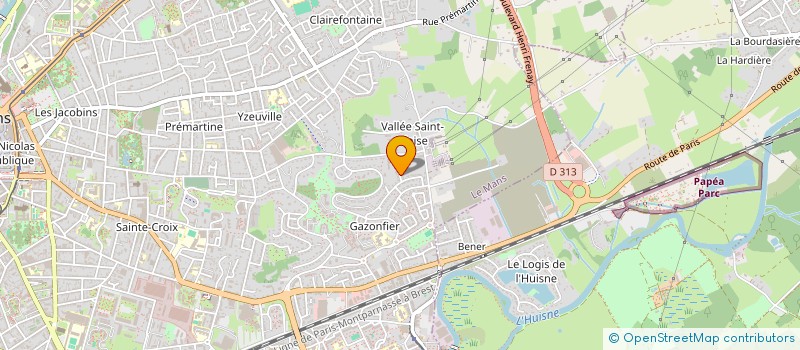 localisation de l'entreprise MONSIEUR DMITRIJS KIRICENKO  LE MANS