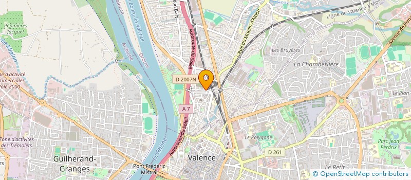 localisation de l'entreprise MONSIEUR DMITRIY SAMOILENKO  BOURG-LES-VALENCE