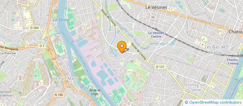 localisation de l'entreprise MONSIEUR DMITRY PONOMARENKO  LE VESINET