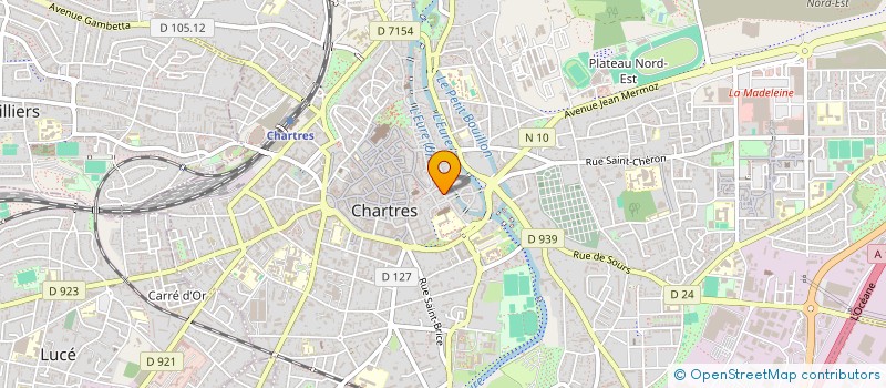 localisation de l'entreprise MONSIEUR DMITRY SAKHAROV à CHARTRES