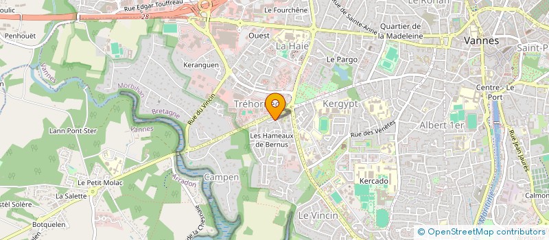 localisation de l'entreprise MONSIEUR DMYTRO FEDORTSEV à VANNES