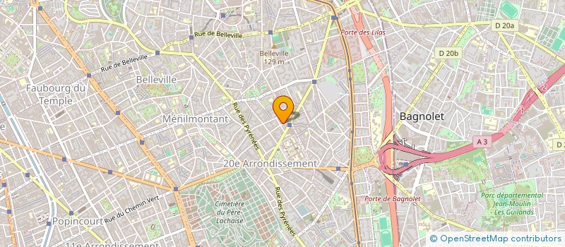 localisation de l'entreprise MONSIEUR DMYTRO KYRYCHENKO à CLICHY