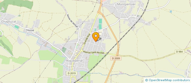 localisation de l'entreprise MONSIEUR DMYTRO MOHYLIANSKYI  AIGUEPERSE