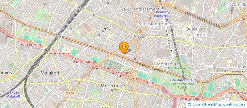 localisation de l'entreprise MONSIEUR DMYTRO MUSYUK  PARIS