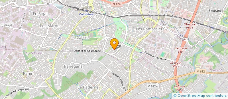 localisation de l'entreprise MONSIEUR DMYTRO PODBIELTSEV à COLOMIERS