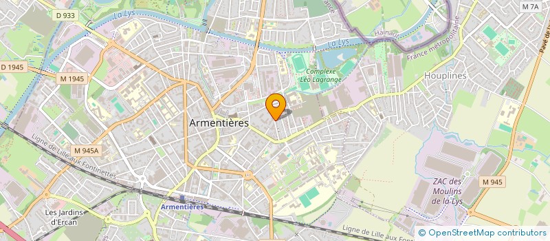 localisation de l'entreprise MONSIEUR DMYTRO SAVON  ARMENTIERES