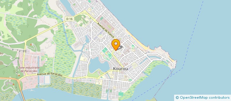 localisation de l'entreprise MONSIEUR DO FERREIRA à KOUROU