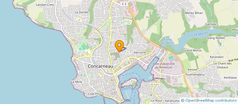 localisation de l'entreprise MONSIEUR DO NGO THE  CONCARNEAU