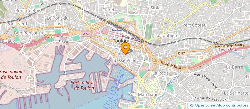 localisation de l'entreprise MONSIEUR DOAN ARTZ à TOULON