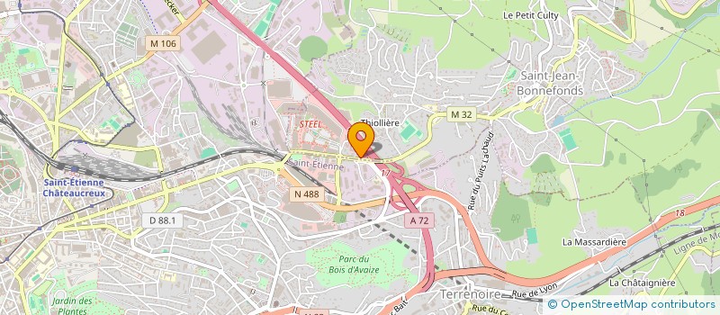 localisation de l'entreprise MONSIEUR DOAN TOSKA  SAINT-JEAN-BONNEFONDS