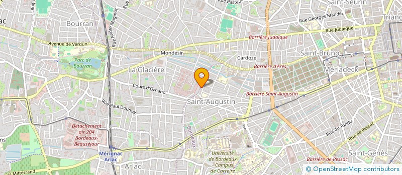 localisation de l'entreprise MONSIEUR DOBRI BORISOV  BORDEAUX