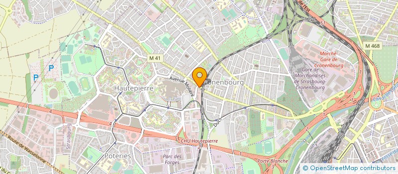 localisation de l'entreprise MONSIEUR DOBRICA COBOVIC à STRASBOURG