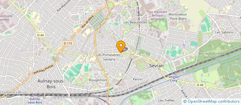 localisation de l'entreprise MONSIEUR DOBRICA MILJKOVIC à SEVRAN