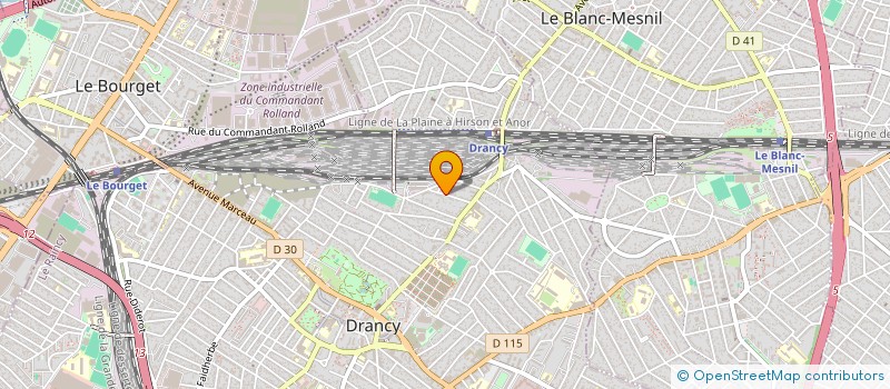 localisation de l'entreprise MONSIEUR DOBRICA MILUTINOVIC à DRANCY