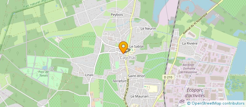 localisation de l'entreprise MONSIEUR DOBROMIR IVANOV à BLANQUEFORT