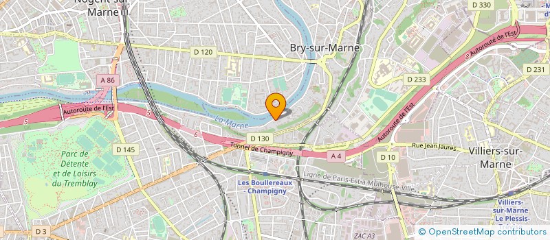 localisation de l'entreprise MONSIEUR DODLEY MONEKENE NKODIA  BRY-SUR-MARNE