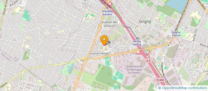 localisation de l'entreprise MONSIEUR DODO GAKOU  GRIGNY