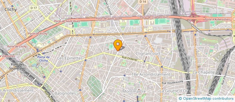 localisation de l'entreprise MONSIEUR DODO SACKO  PARIS