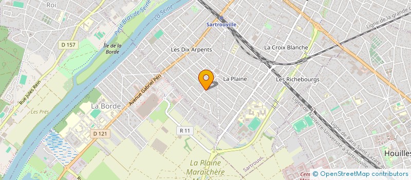 localisation de l'entreprise MONSIEUR DOFINISSERI DESIRE KANI à SARTROUVILLE