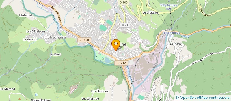 localisation de l'entreprise MONSIEUR DOGAN AYDIN à UGINE