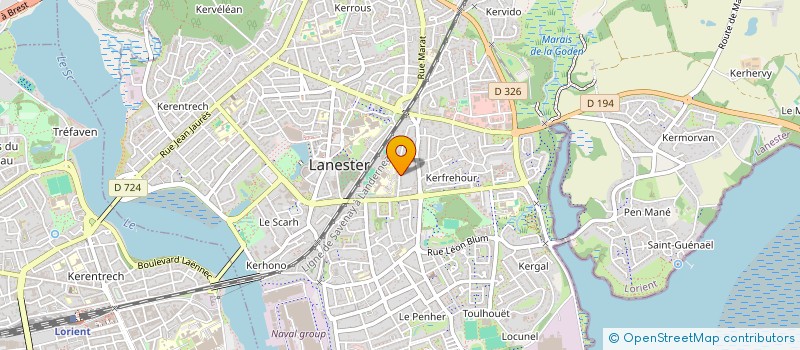 localisation de l'entreprise MONSIEUR DOGAN IMAM  LANESTER