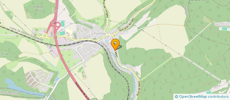 localisation de l'entreprise MONSIEUR DOGAN SONTUR  FONTOY