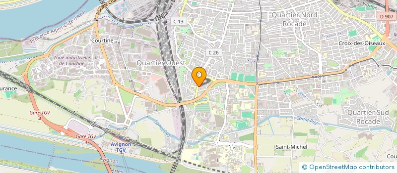 localisation de l'entreprise MONSIEUR DOGAN UZTEMUR  AVIGNON