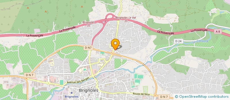 localisation de l'entreprise MONSIEUR DOGO SOKOHI à BRIGNOLES